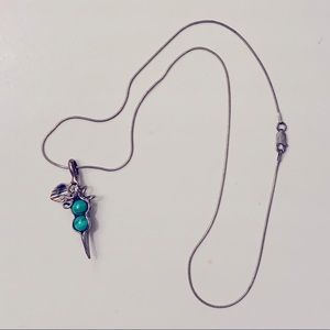 Two Peas in a Pod Necklace